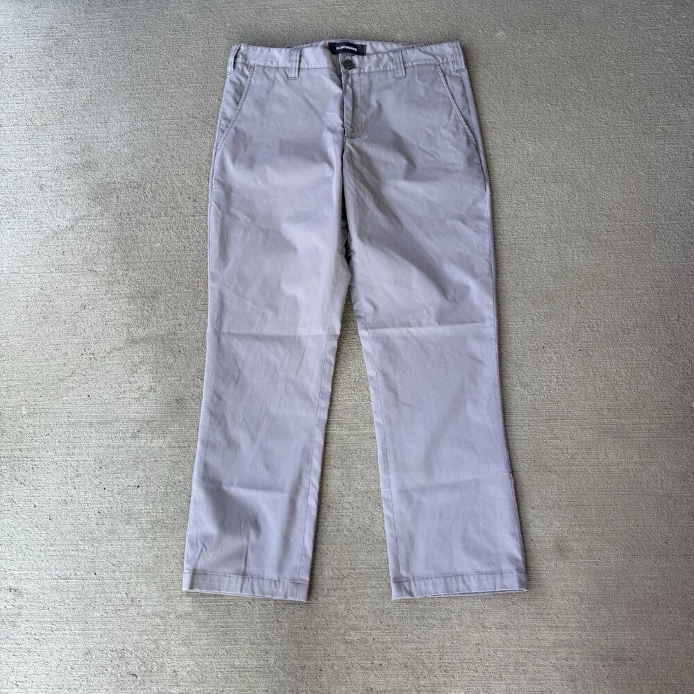 Bluffworks Ascender Chino Pants Men’s 36x28 Gray‎ Travel Dress Casual